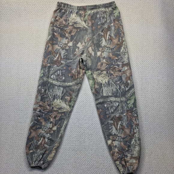 VTG 90s Commander Sweatpants Men Large Advantage Timber Camo Hunting USA Outdoor - Picture 2 of 10